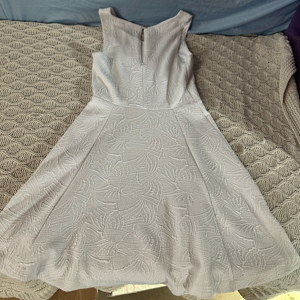 Express Ivory Textured Dress - Picture 3 of 3